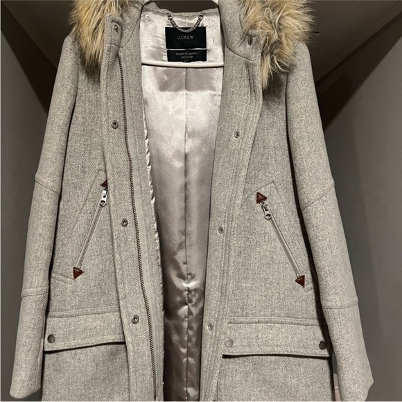 Jcrew Chateau parka jacket size 4p - Picture 5 of 12